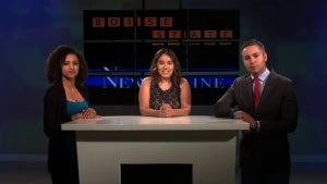 3 students report from news panel