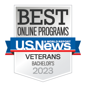 US News and World Report Best Online Programs Veteran's Bachelor's 2023