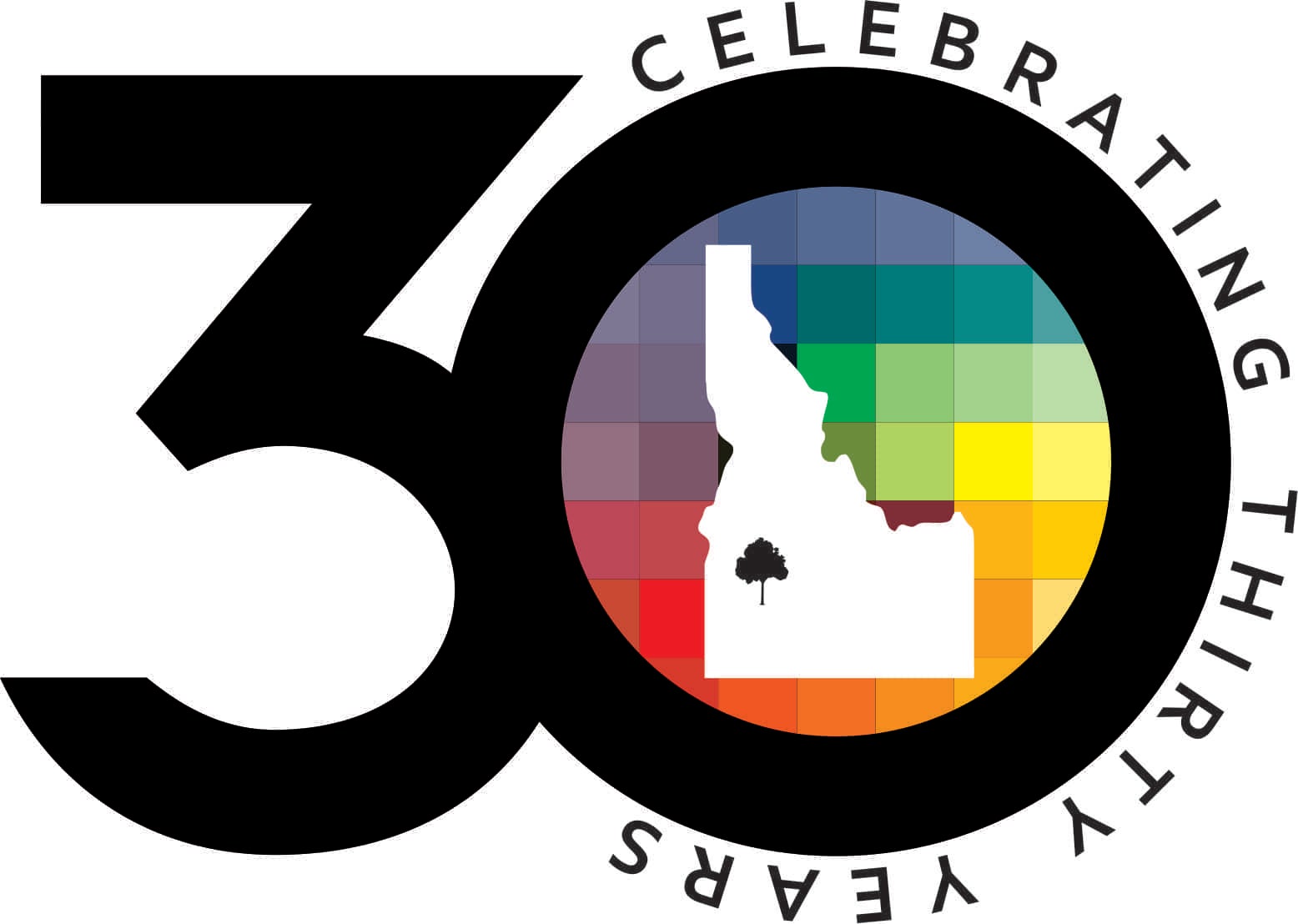 Pride Fest 30 year logo