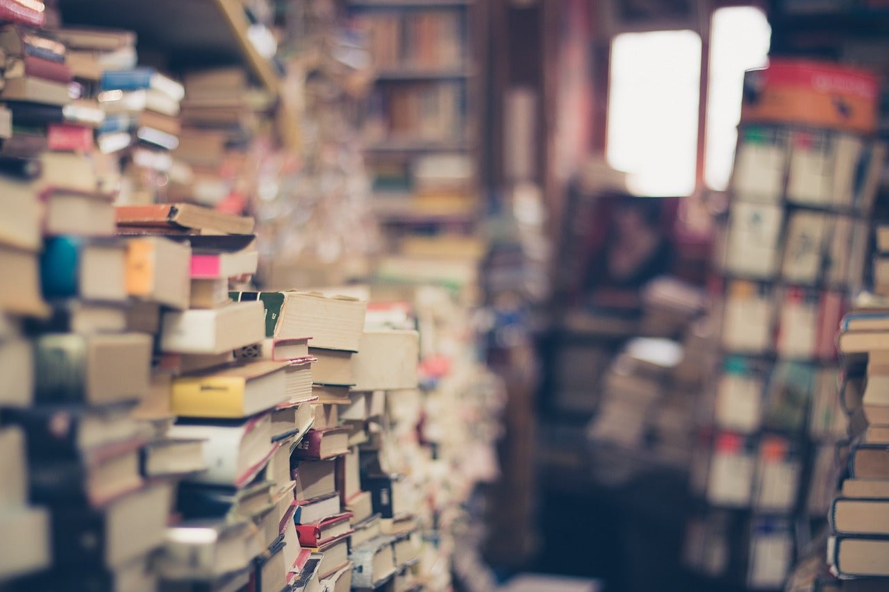 Stacks of books