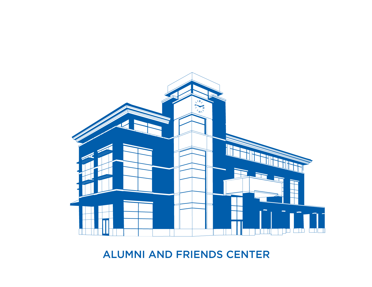 Alumni and Friends Center Rendering