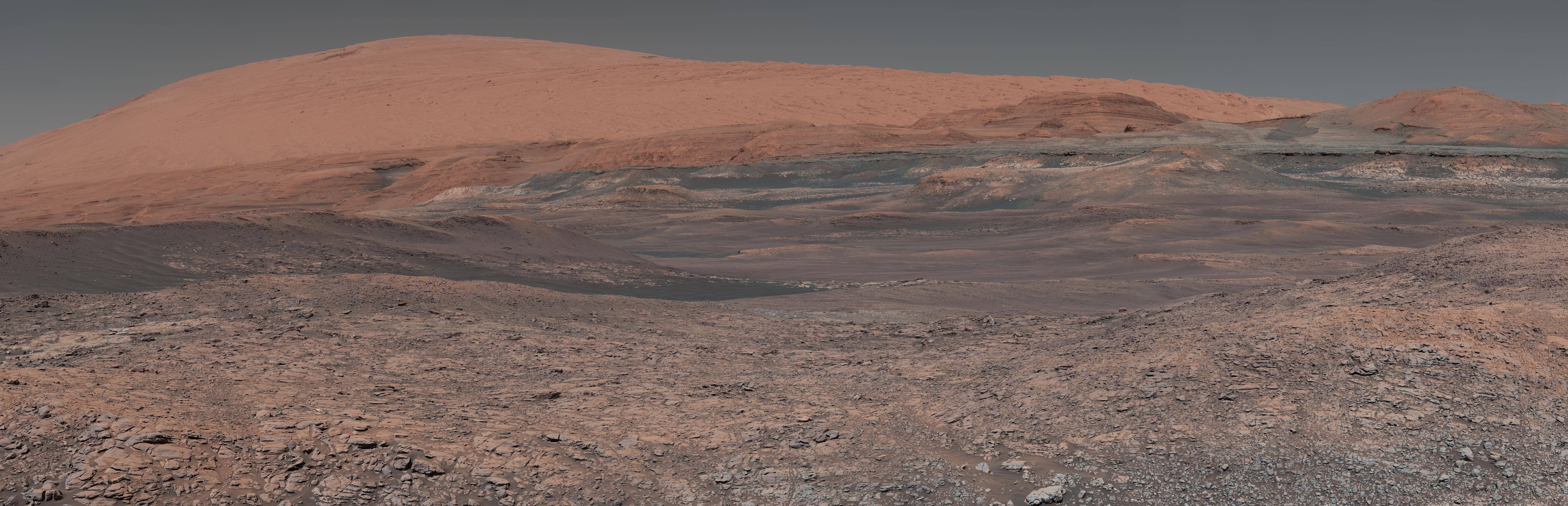 Image of Mars shot by NASA