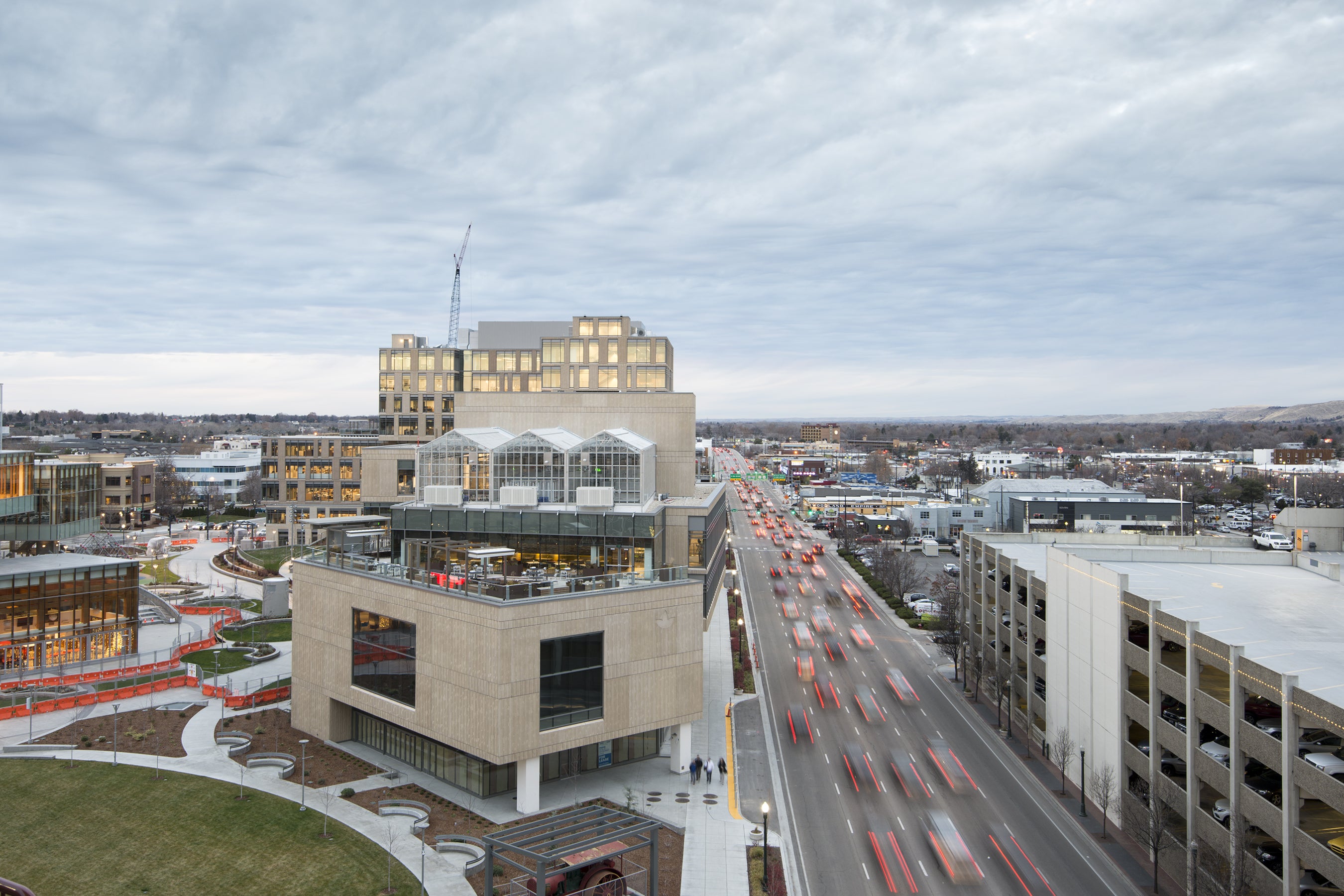 A shot of downtown Boise