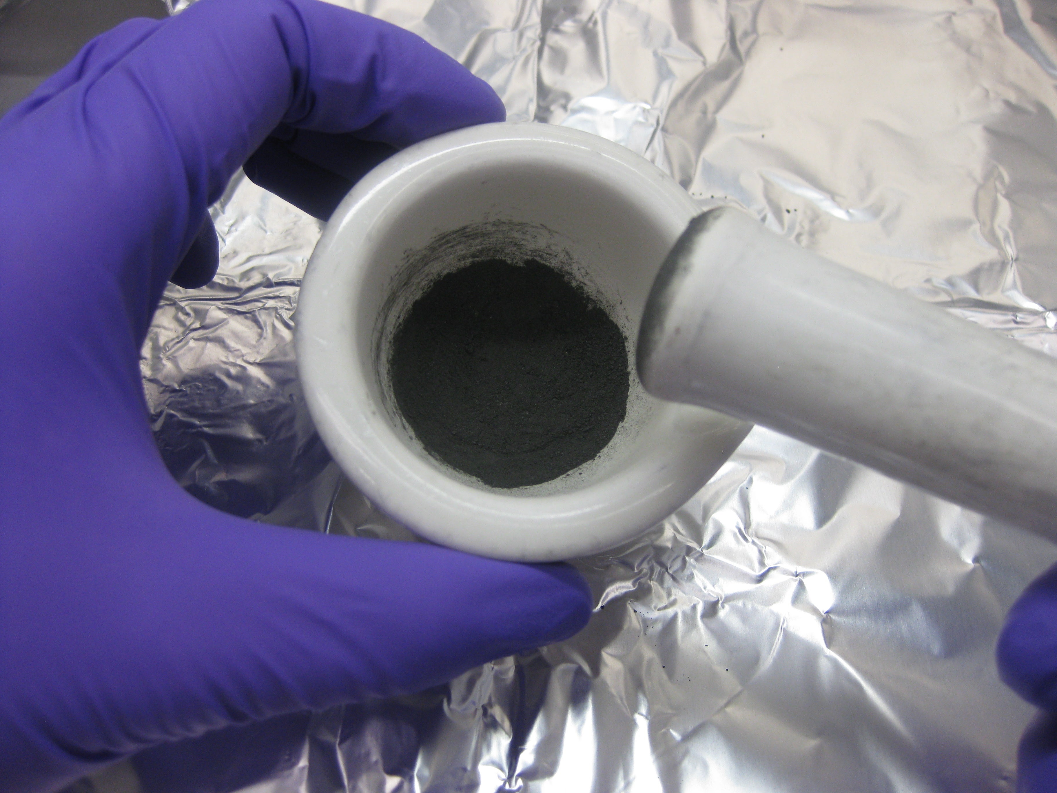 ground meteorite dust