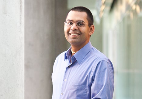 Photo of Ravi Gupta in light blue shirt