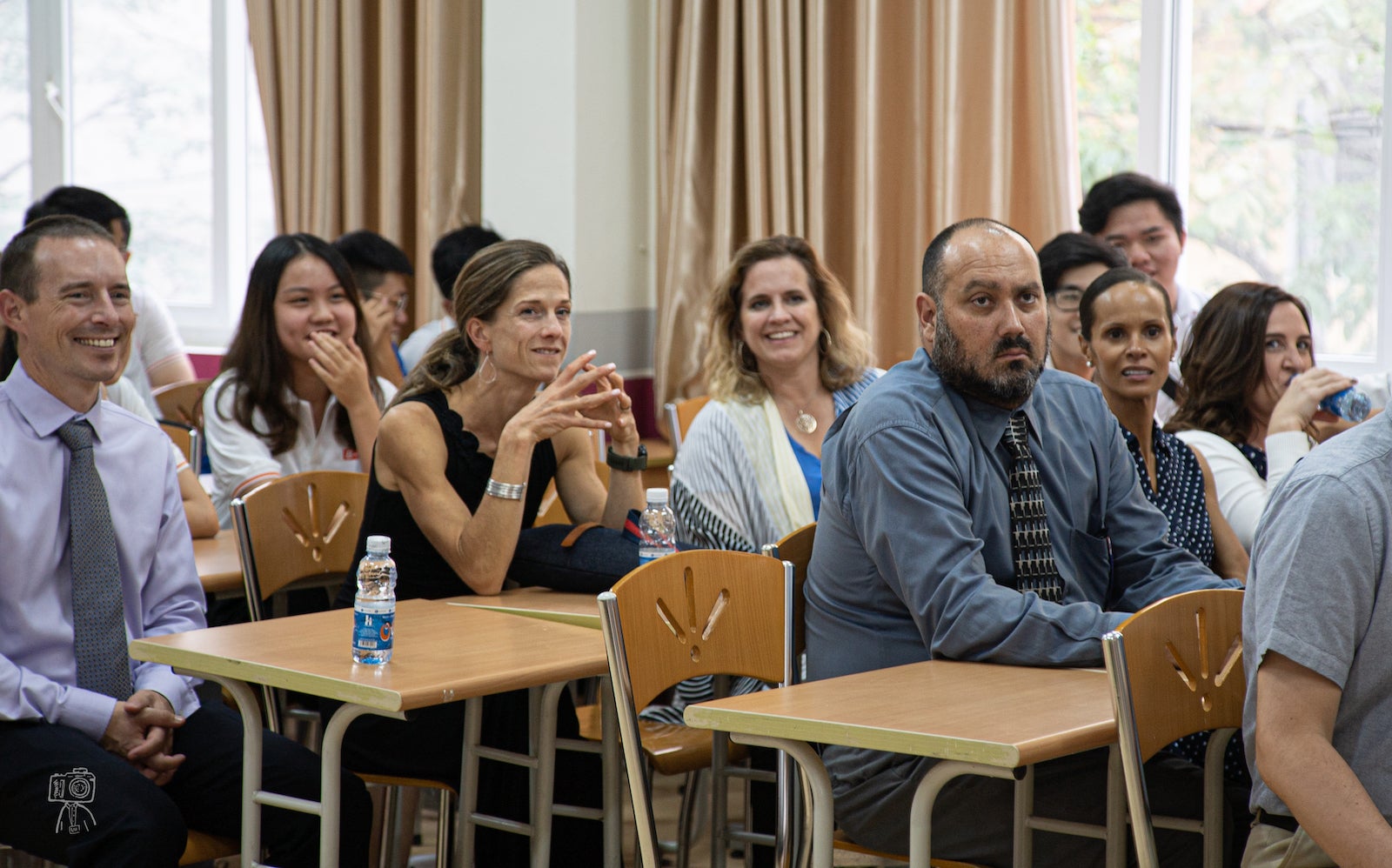 Executive MBA participants at the Hanoi, Vietnam residency. 