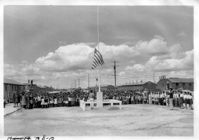 The Hunt Camp at Minidoka. 