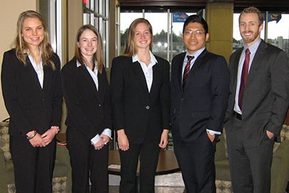 Ashleigh Andereson, Jessica Bottelberghe, Nam Do, Steven Gabrielsen, and Erin Ward. 