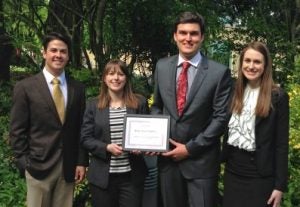 Boise State accounting team 2nd place at Financial