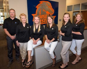 Advising and Career Services staff at the College of Business and Economics at Boise State