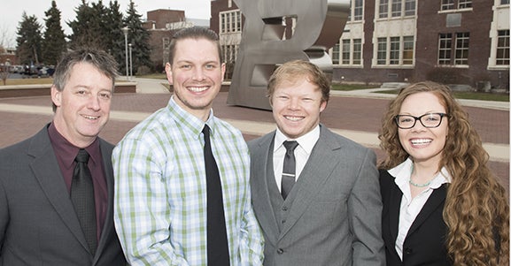 Lynn Catlin, Stuart Wetzel, Rhett Suciu, Danielle Hittle