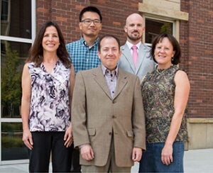 new COBE faculty in a group