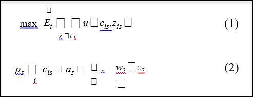Sample equation, see caption