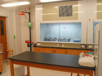lab_B_fromdoor Tracer isotope chemistry clean lab
