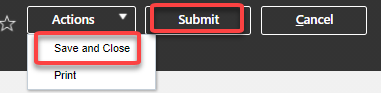 Toolbar action button labeled as toolbar Actions menu button subMenu