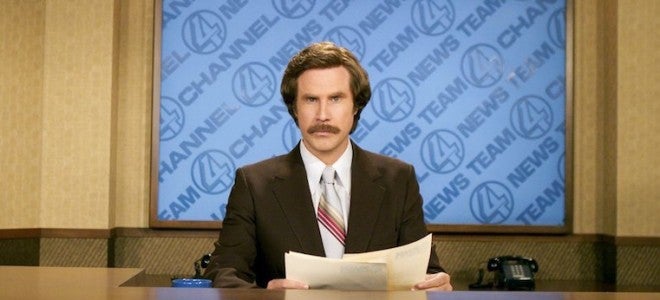 Will Ferrell in Anchorman