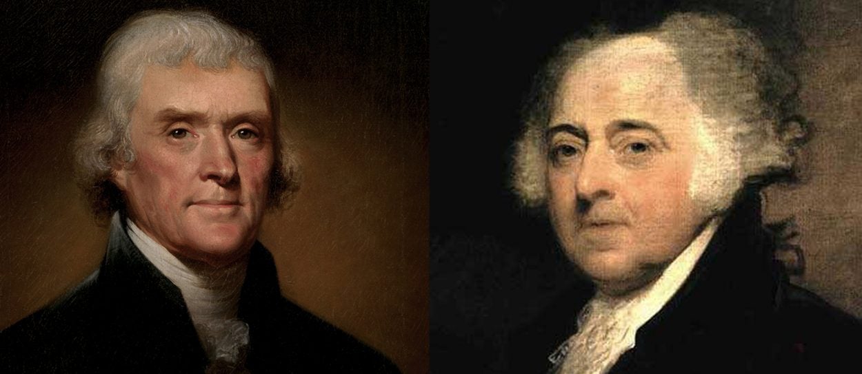 Jefferson and Adams