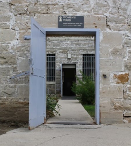 Prison door