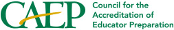 CAEP council for the accreditation of educator preparation logo