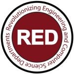 RED logo, Revolutionizing Engineering Computer Science Departments