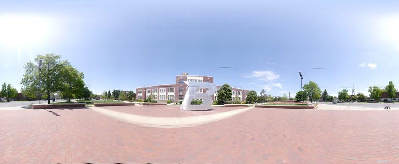 Boise State "B" Sculpture