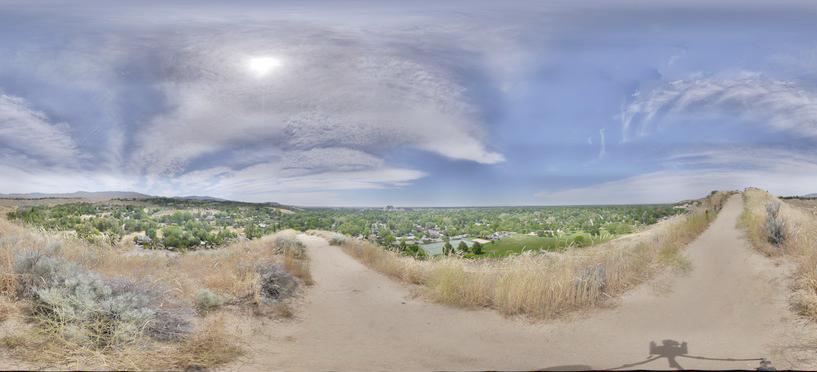 panorama top of hill