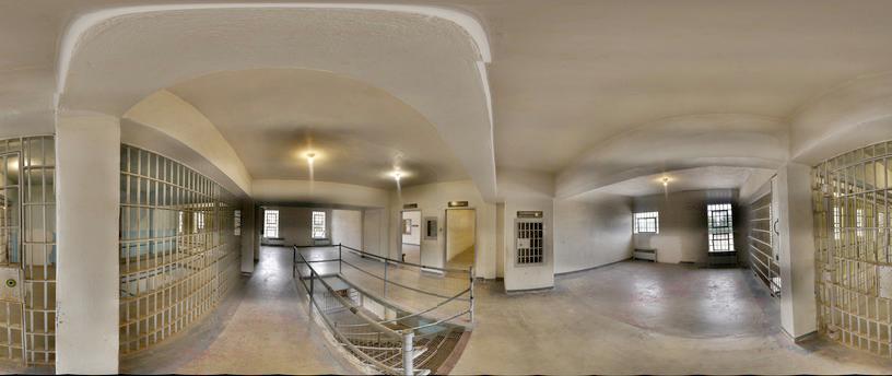 panorama inside penitentiary