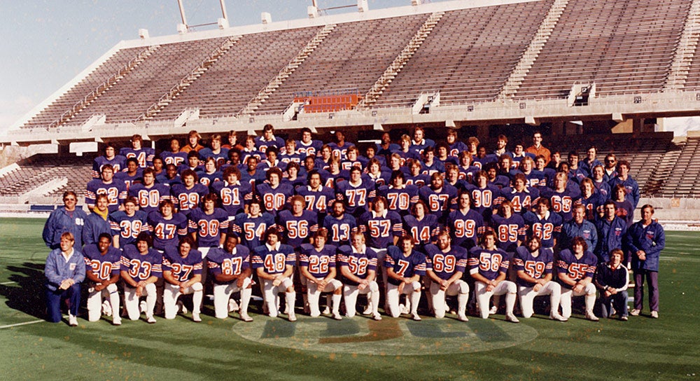 1980 Football Team - view larger image