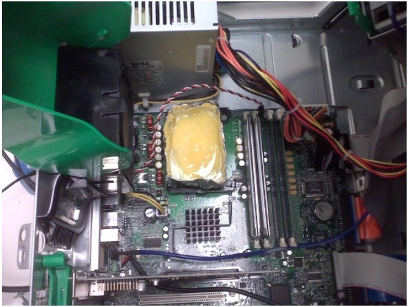 Inside of computer