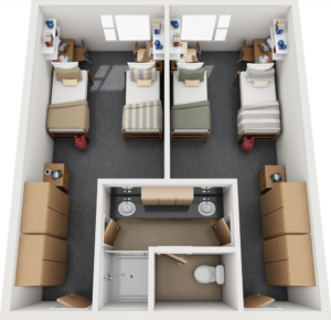 Chaffee D floor plan