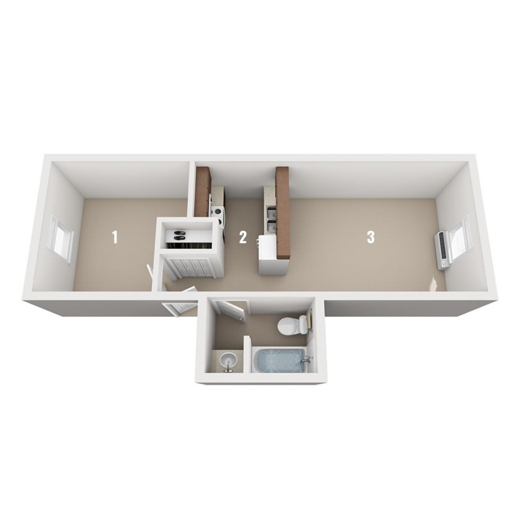 bedroom apartment floor plan