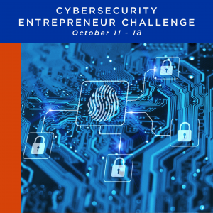 Cybersecurity Entrepreneurship challenge poster